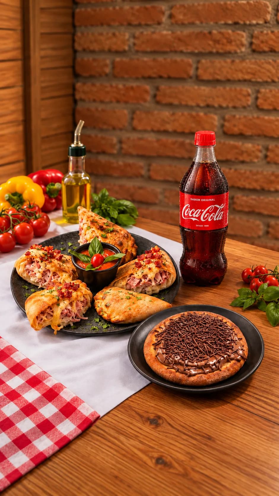 Dengo: Delícia Balakubana Cheese + Coca Cola 600ml + 1 Esfirra Matilda